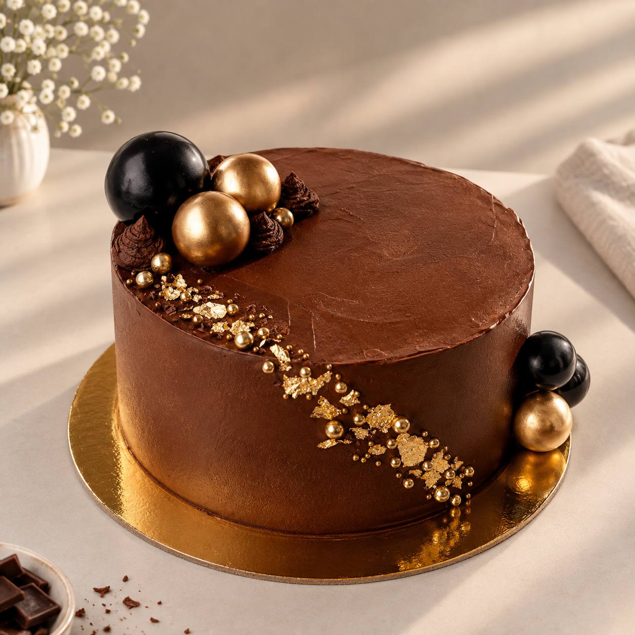 Classic vegan chocolate cake