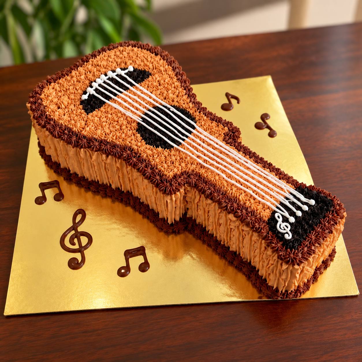 Guitar custom cake